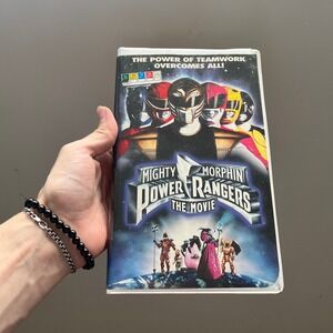 Mighty Morphin Power Rangers The Movie VHS 1995 Fox Video Clamshell 8901 PG